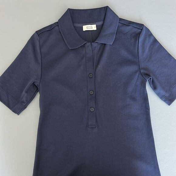 AYR The Scout Dress in Navy Blue Side Slit Size XS - Picture 4 of 10